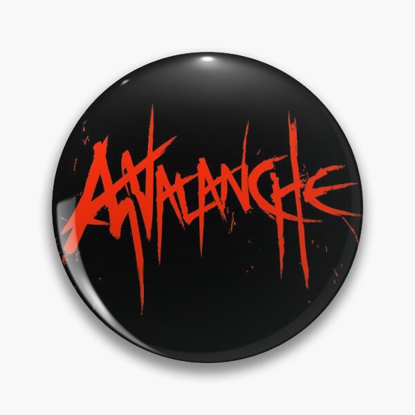 Item preview, Avalanche (Red Text) designed and sold by forgotten-art.