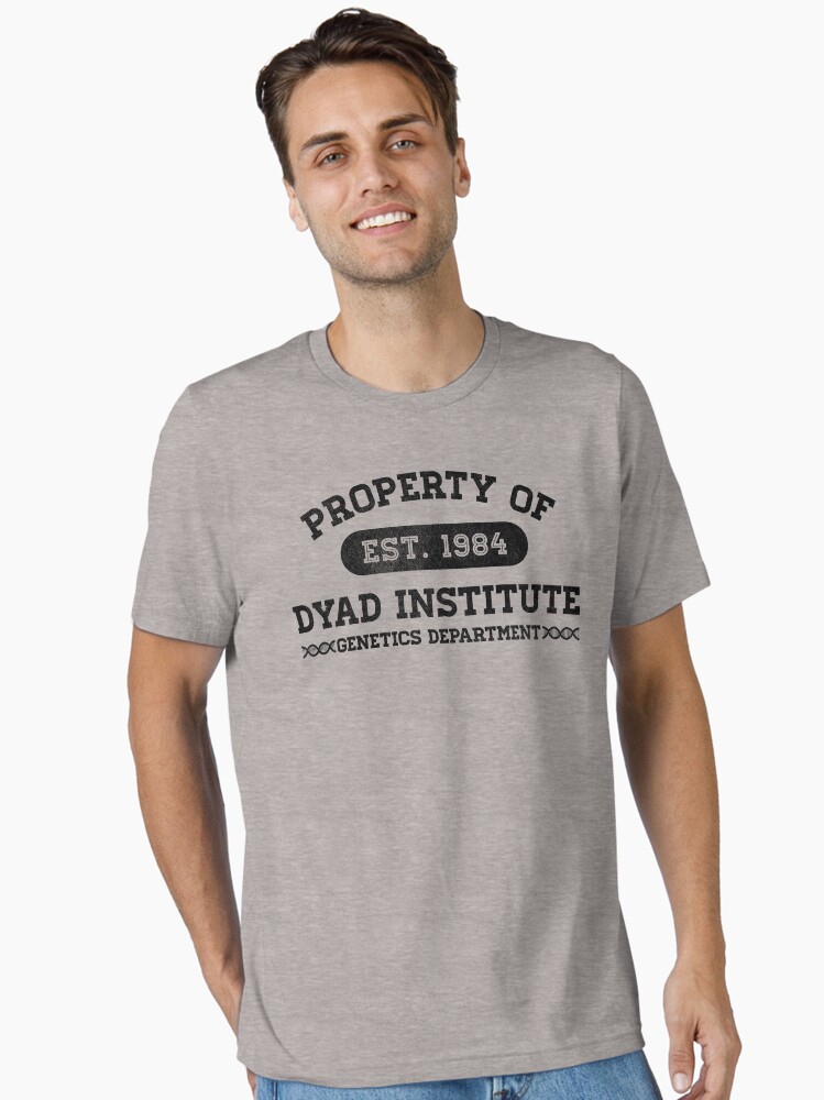 Imagen 1 de 7, Camiseta esencial con la obra Propiedad de Dyad, diseñada y vendida por vonplatypus.