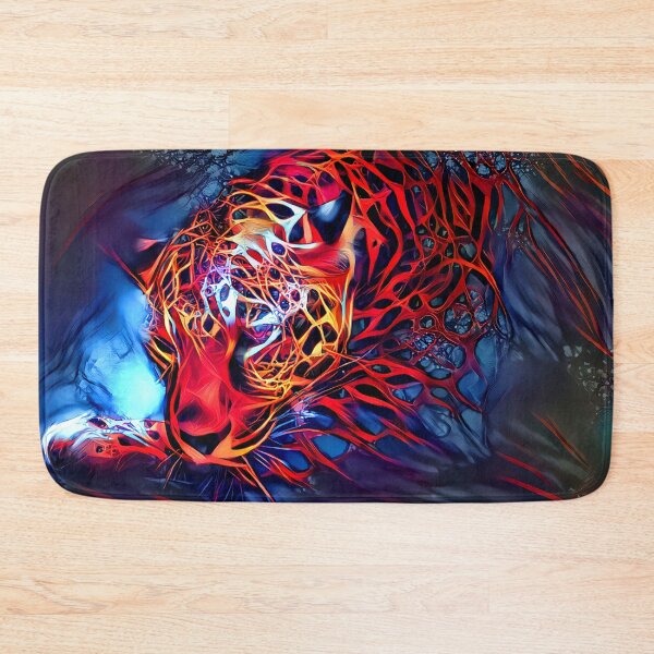 Item preview, Abstracted Red Wildcat designed and sold by Alyxandre.
