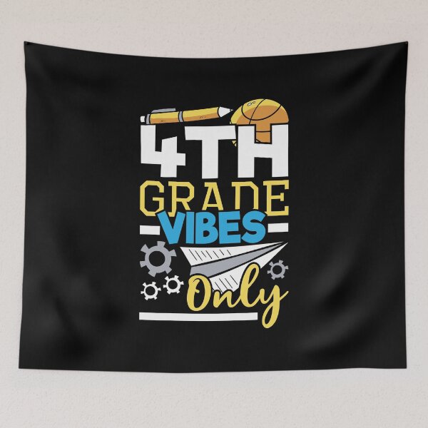 Item preview, 4th Grade Vibes Only Funny Boy Elementary School Student designed and sold by Tee Kaboom!.