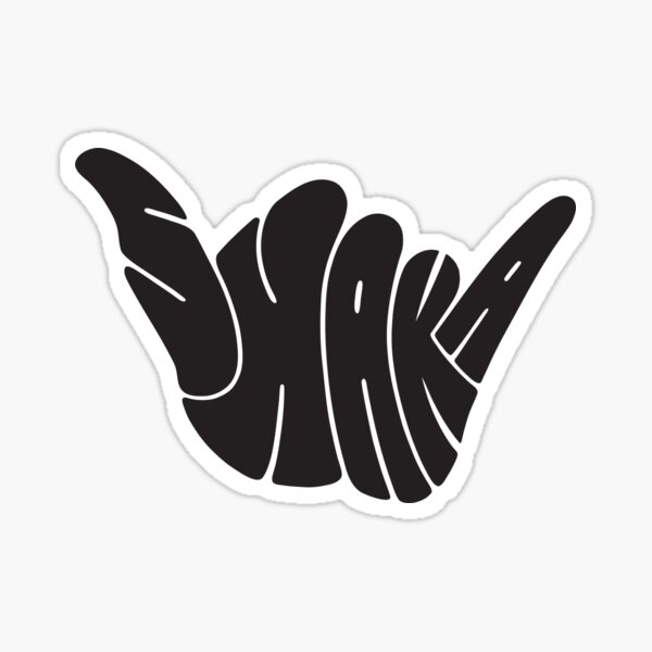 The Shaka - Hang Loose Sticker