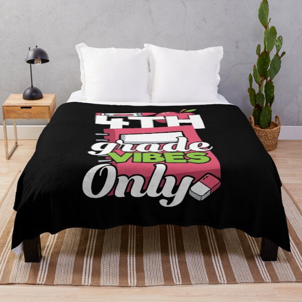 Item preview, 4th Grade Vibes Only Funny Girl Boy Elementary School Student designed and sold by Tee Kaboom!.