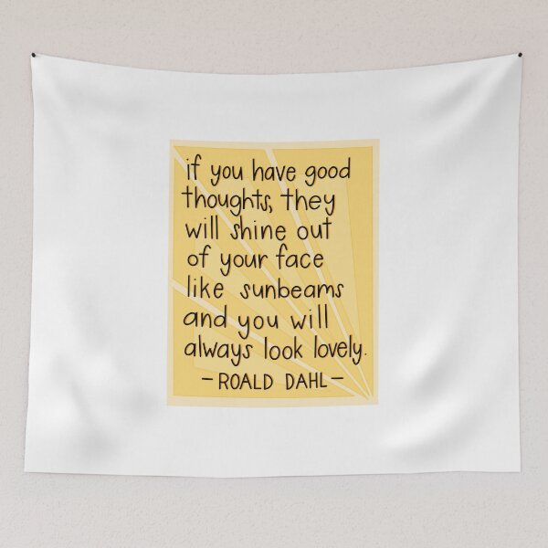 Item preview, roald dahl sunshine quote designed and sold by maddieannis.