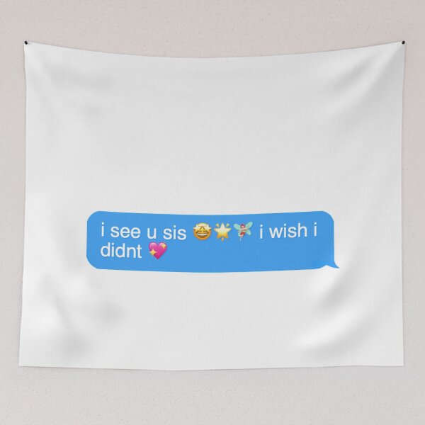 Item preview, i see u sis i wish i didnt designed and sold by Designed By Rachel.