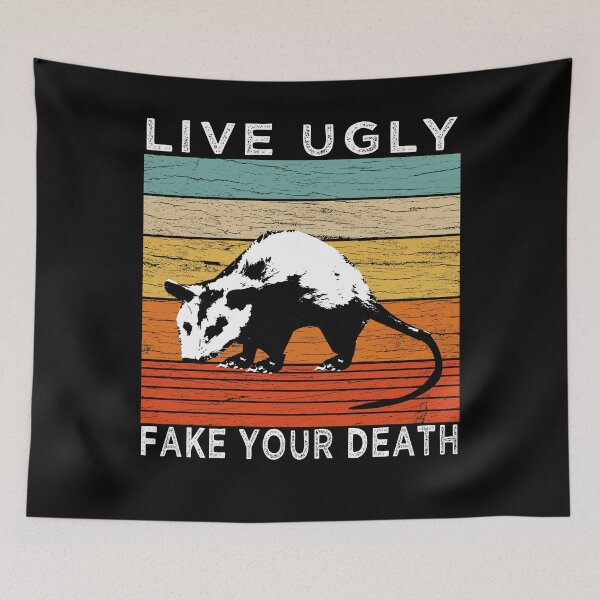 Item preview, Live ugly fake your death vintage designed and sold by osamamohamad.