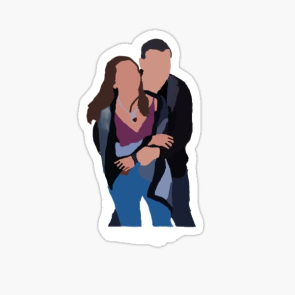 Bonnie And Enzo Sticker By Lucyelizabeth27 Redbubble