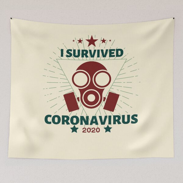Item preview, I Survived Coronavirus designed and sold by Combistudios.
