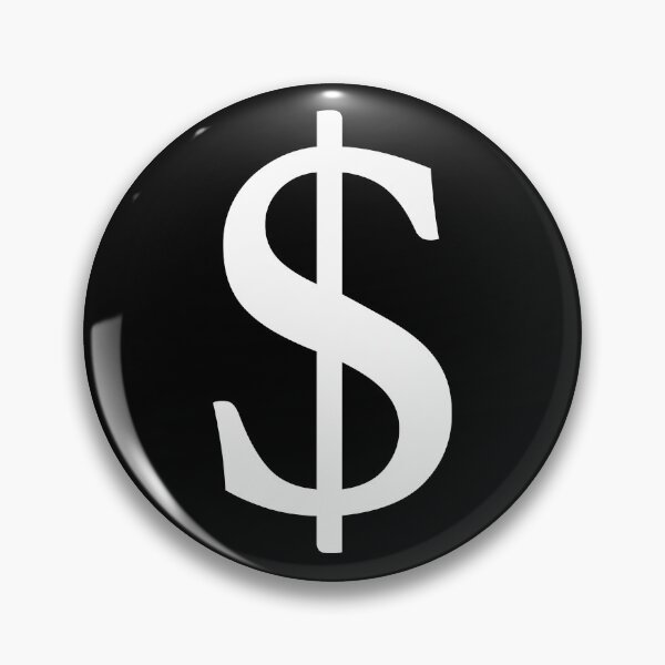 Item preview, Dollar Sign (white) designed and sold by avidfan2000.