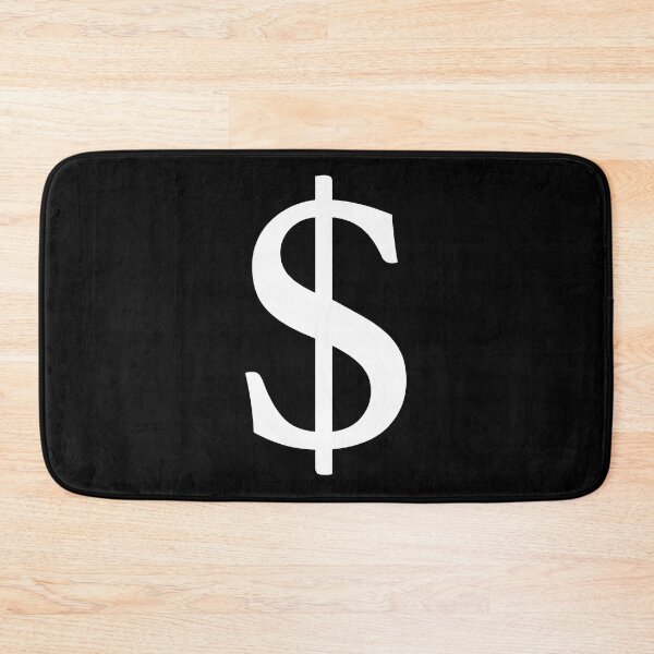 Item preview, Dollar Sign (white) designed and sold by avidfan2000.