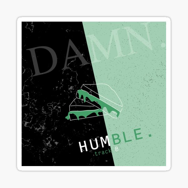 Kendrick Lamar Damn. Album Cover Sticker