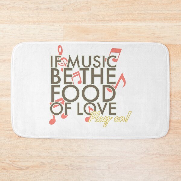 Item preview,  If music be the food of love... Twelfth Night  designed and sold by Flutter & Chirp Artistry.