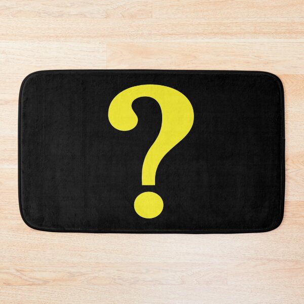 Item preview, Question Mark (yellow) designed and sold by avidfan2000.
