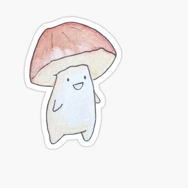Cartoon Fungi Stickers | Redbubble