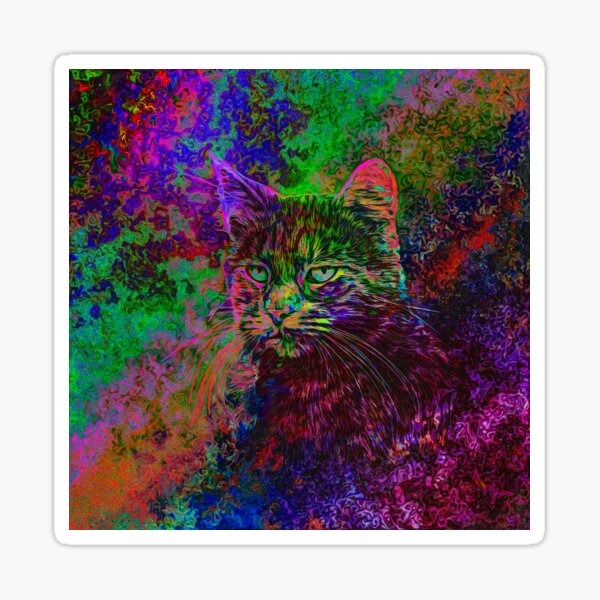 Abstraction Sticker