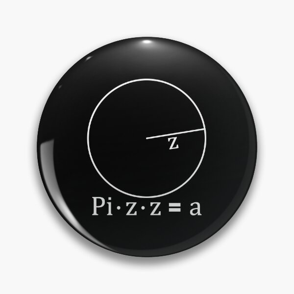 Item preview, Area of a Pizza (white) designed and sold by avidfan2000.