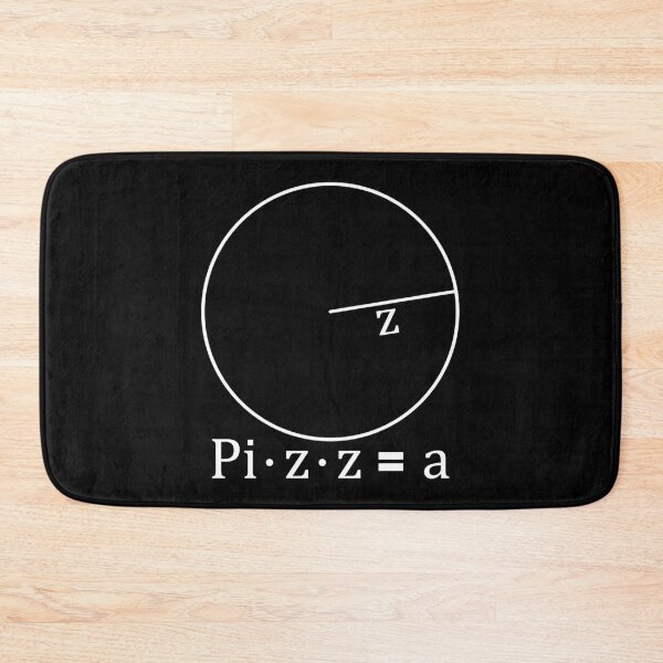 Item preview, Area of a Pizza (white) designed and sold by avidfan2000.