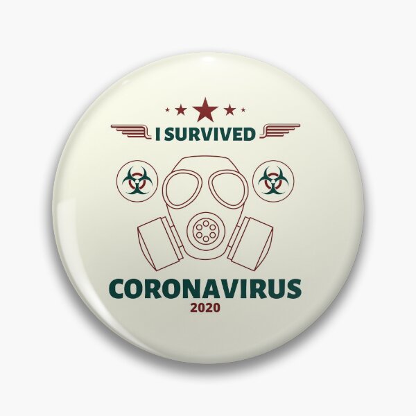 Item preview, I Survived Coronavirus 2020 designed and sold by Combistudios.