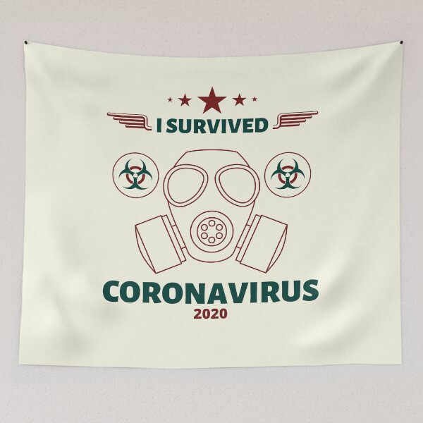 Item preview, I Survived Coronavirus 2020 designed and sold by Combistudios.