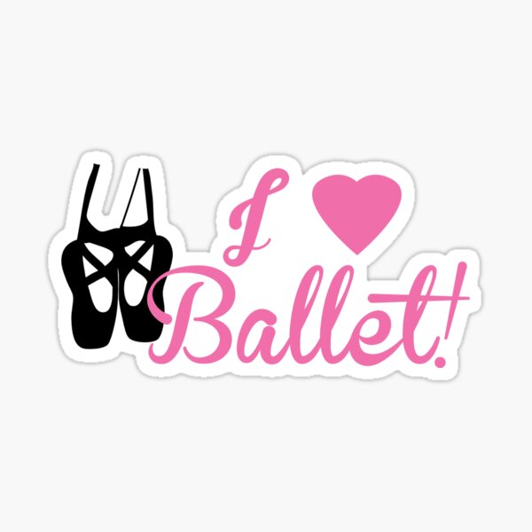 Item preview, I Love Ballet designed and sold by shakeoutfitters.
