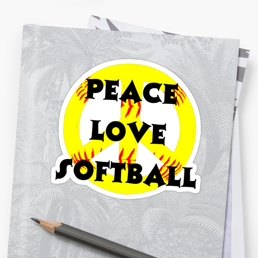 Free Free 266 Peace Love Softball Svg Free SVG PNG EPS DXF File