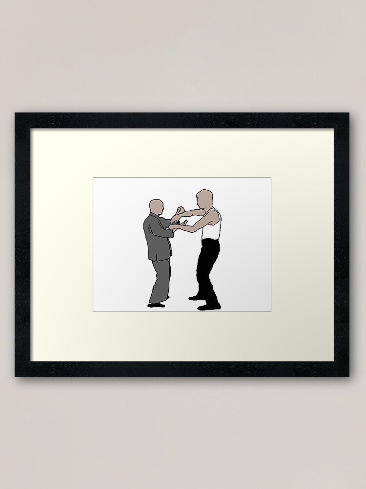 Alternate view of Wing Chun Legends II Framed Art Print