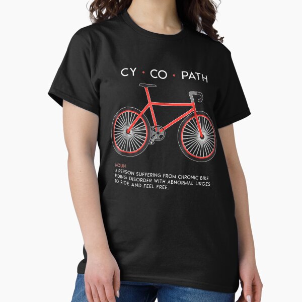 Vista previa del artículo con la obra «CYCOPATH - Bicicleta divertida para ciclistas y ciclistas», diseñado y vendido por JaiaBlanco.
