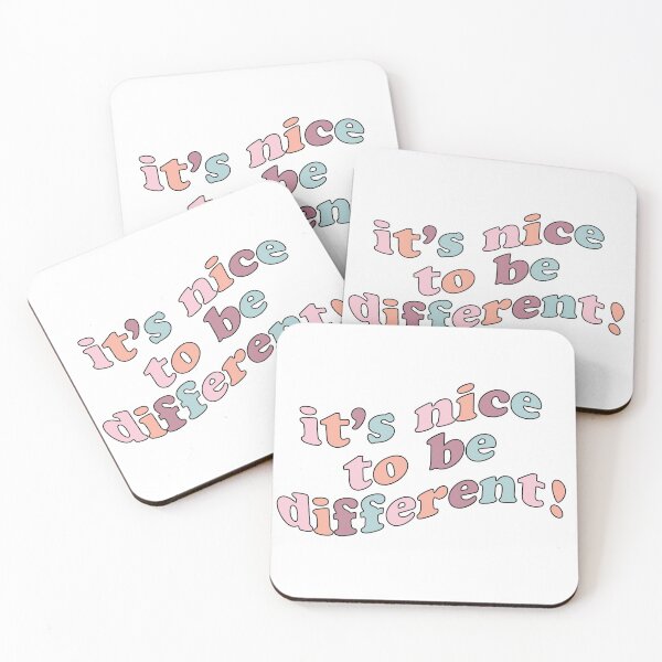Item preview, it's nice to be different! designed and sold by Emily Zigo.