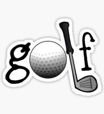Golf design Sticker