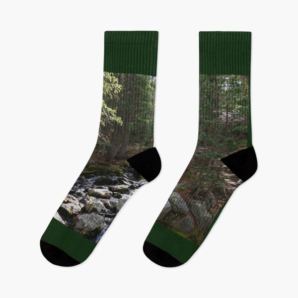 Item preview, A Small Stream Runs Down the Rocks designed and sold by MomentofPercep.
