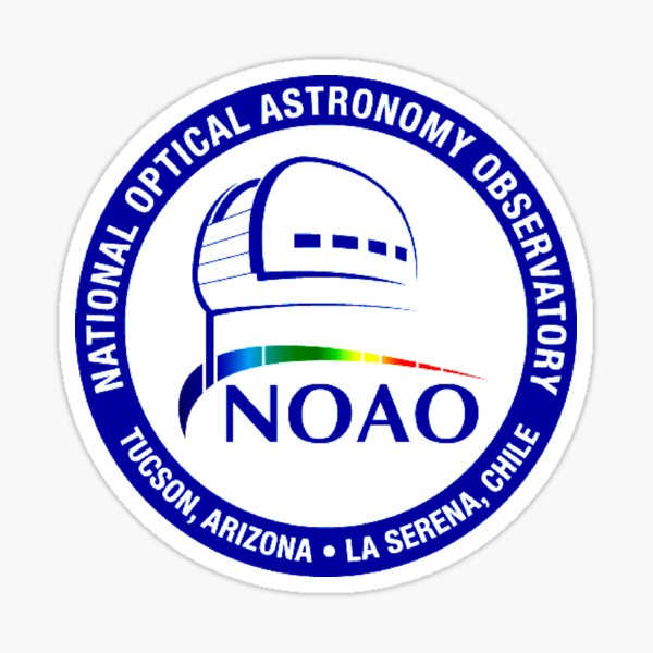 Item preview, National Optical Astronomy Observatory (NOAO) Logo designed and sold by Nikki SpaceStuffPlus.