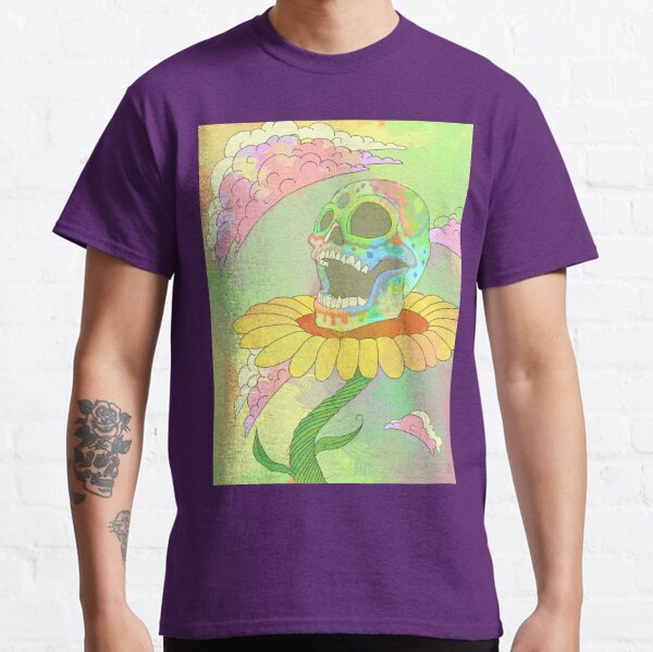 Men's los Giants Sugar Skull Adult Tee's 