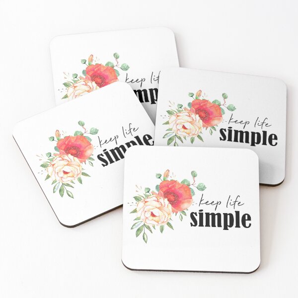 Item preview, Keep life simple designed and sold by latiendadearyam.