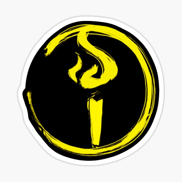 Fighting Type Symbol Sticker for Sale by LynchMob1009