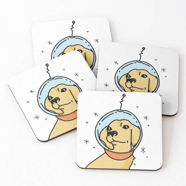 Item preview, space dog designed and sold by donagi14.