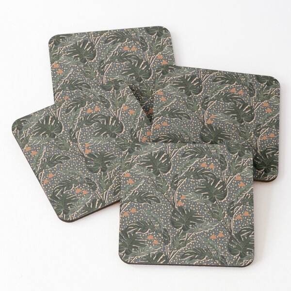 Item preview, Tropical Monstera Leaves Tropical Paradise designed and sold by mythandframe.