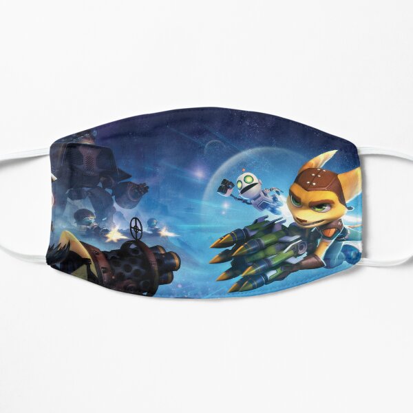 Ratchet and Clank Full Frontal Assault Mascarilla plana