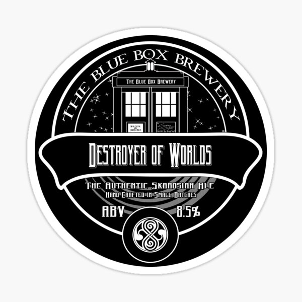 Destroyer of Worlds Ale - Sticker Only Sticker