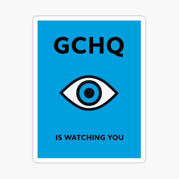 GCHQ is Watching You Sticker
