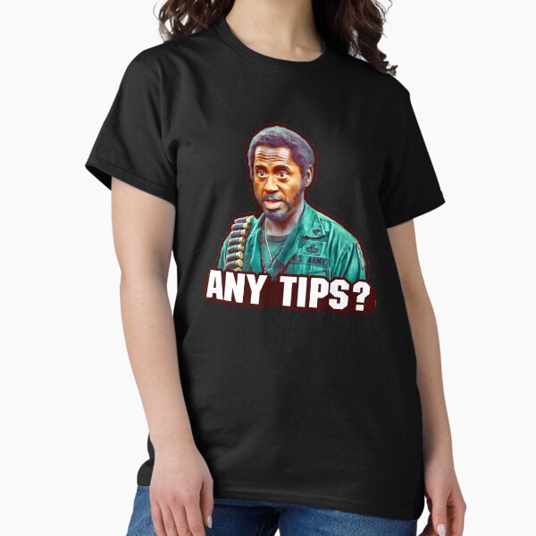 Item preview, “Any tips?“ Kirk Lazarus quote RDJ designed and sold by Cuttintees.