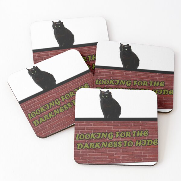 Item preview, Black Cat Looking For The Darkness To Hide designed and sold by vineeth.