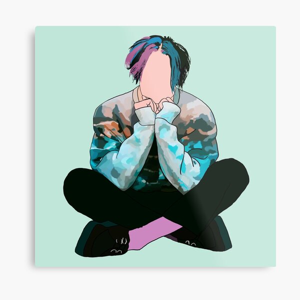 Yungblud Weird Metal Print