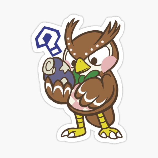 Blathers Sticker Sticker