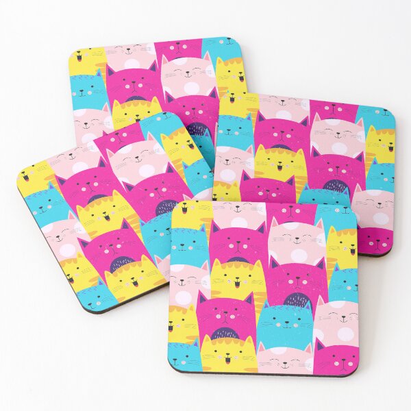 Item preview, Funny Colorful Cats designed and sold by Ivardesigner.