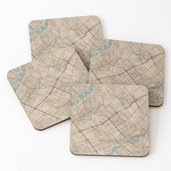 Item preview, Laval Sepia Map designed and sold by CPTVDesign.