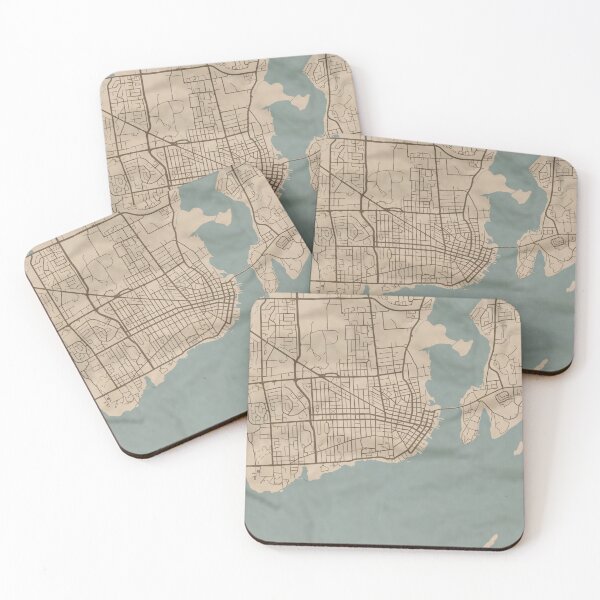 Item preview, Kingston Sepia Map designed and sold by CPTVDesign.