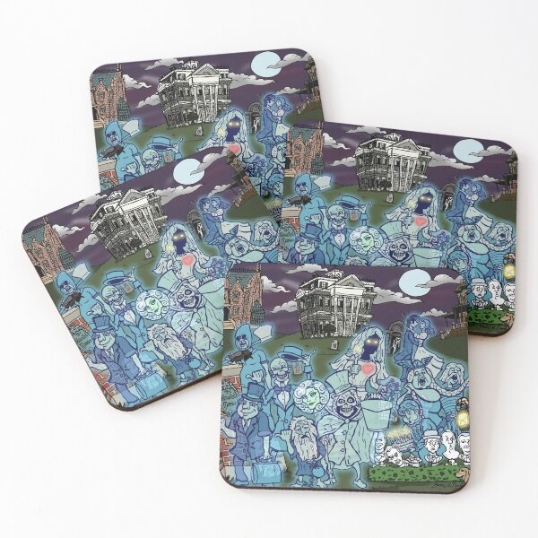 Item preview, Grim Grinning Ghosts designed and sold by clockworkmonkey.
