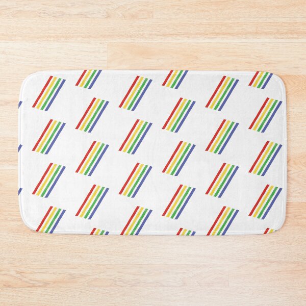 Item preview, Multicolour simple rainbow stripes designed and sold by LittleBettyMakes.
