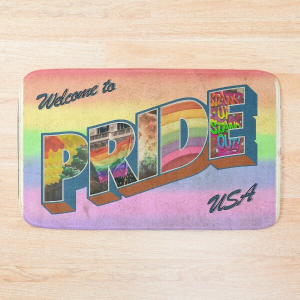 Item preview, Pride Vintage Postcard designed and sold by Rebecca McKay.