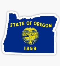 Oregon | Flag State | SteezeFactory.com Sticker