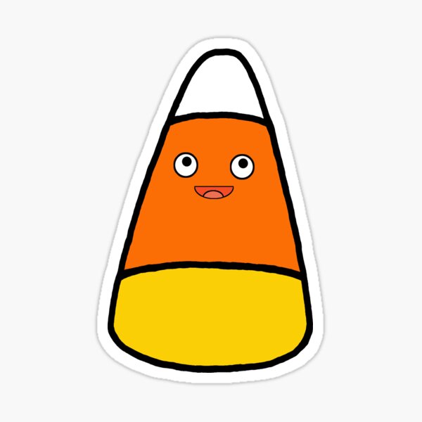 Kawaii Candy Corn Stickers Redbubble